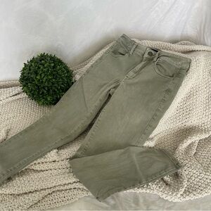 American Eagle Outfitters Olive Women Jeggings Size 8